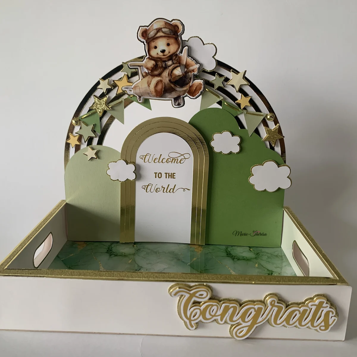 Plateau Cadeaux Ours theme Plateau cadeaux