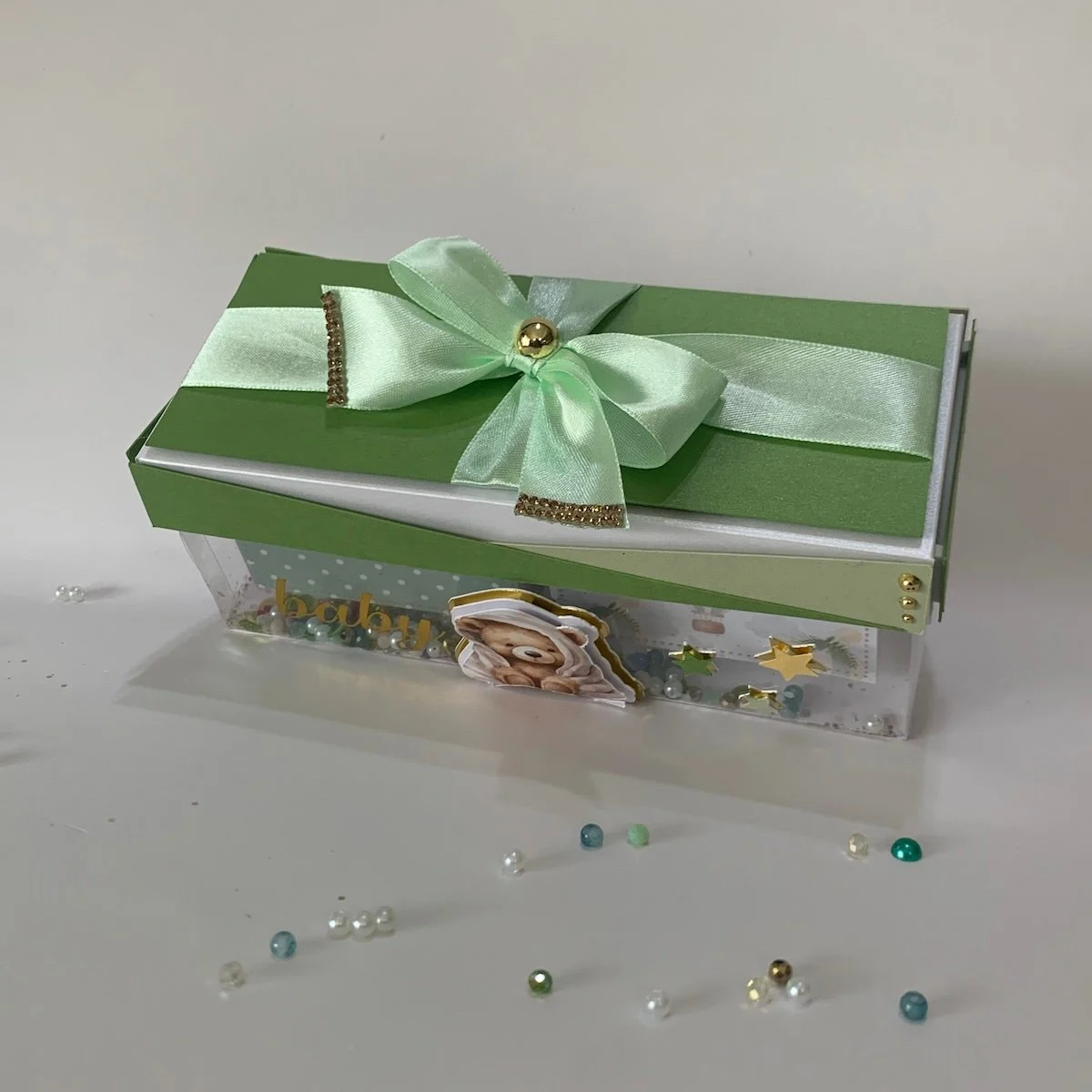 Boite flottante double surprise - Bébé Ours – Image 4