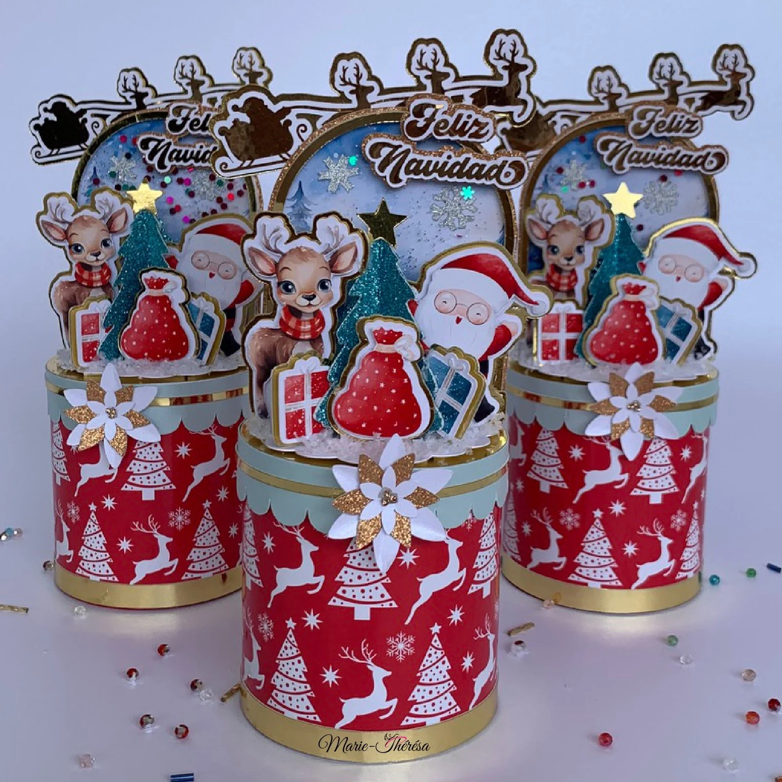 Boite pour Pringles personnalisée - Père Noël – Image 2