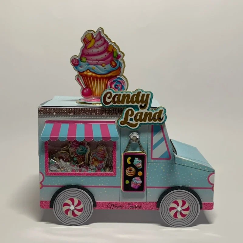 Voiture 3D personnalisée - Candy Land – Image 2