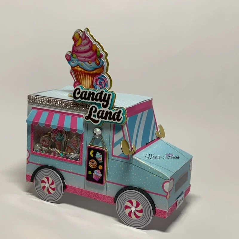 Voiture 3D personnalisée - Candy Land – Image 3